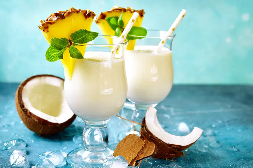 PINA COLADA, Un delice tropical